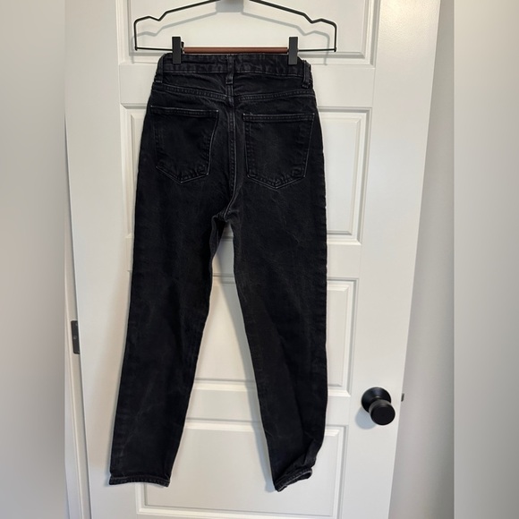 Zara Black High Rise Jeans Slim Fit - Picture 2 of 4